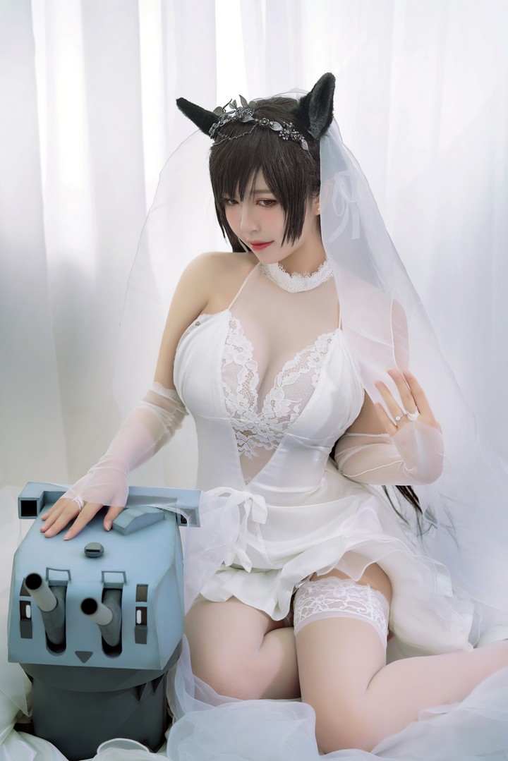 Coser@半半子 NO.006 爱宕花嫁15351