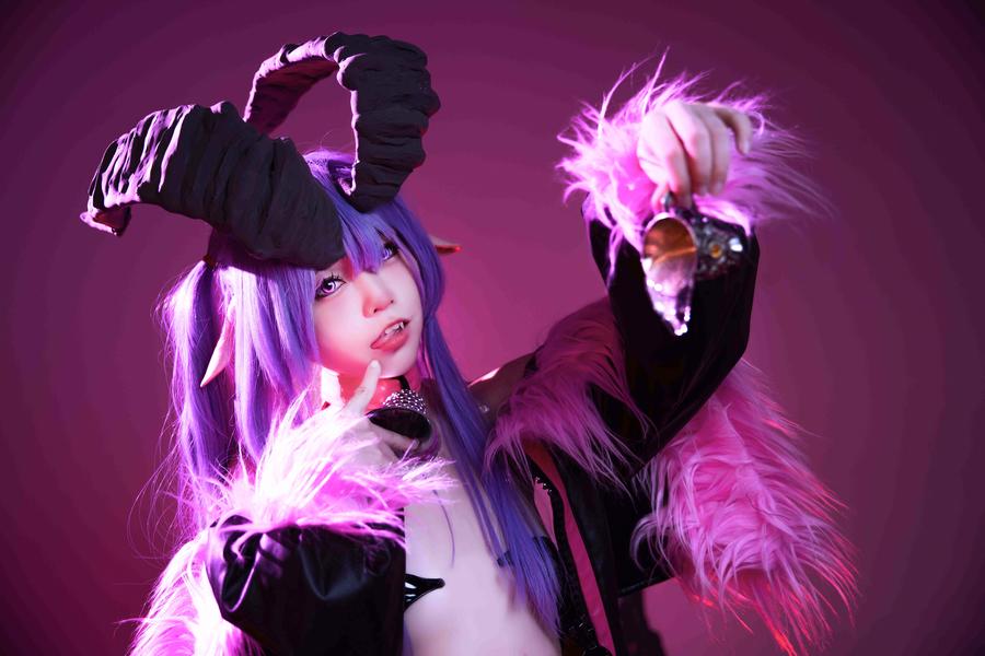 G44不会受伤《咩咩子》：充满诱惑的咩咩小恶魔-呆呆萌妹